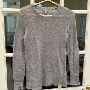 J Jill too long sleeve sheer knit